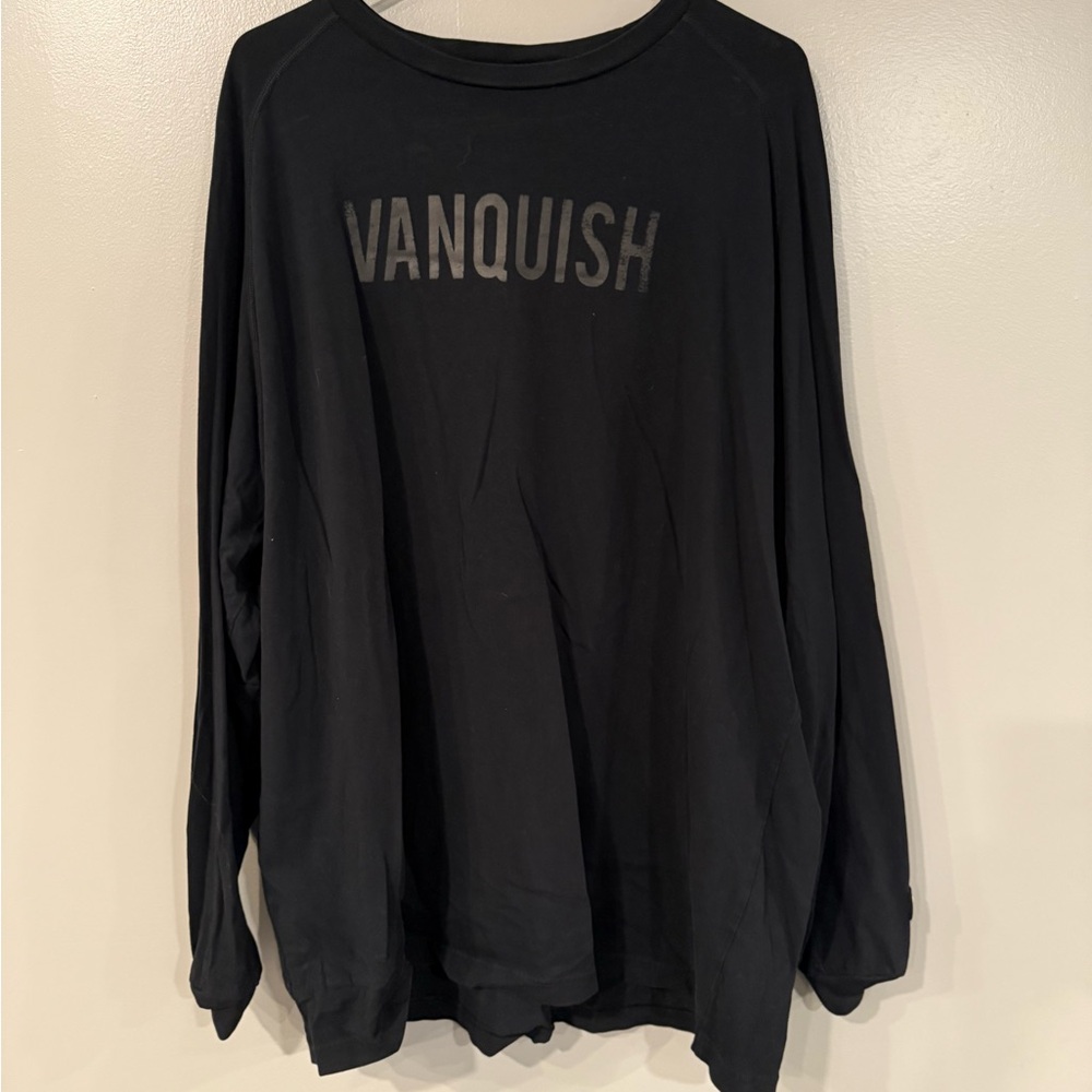 Vanquish Black Long Sleeve Top